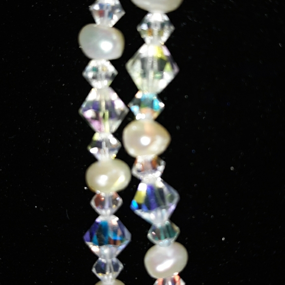crystal beaded necklace - Picture 3 of 3